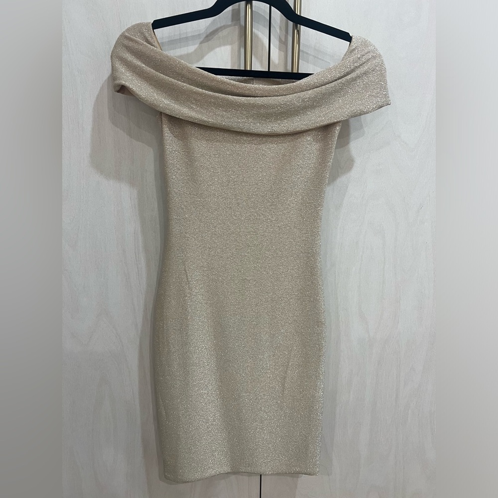 Meshki shimmer dress
